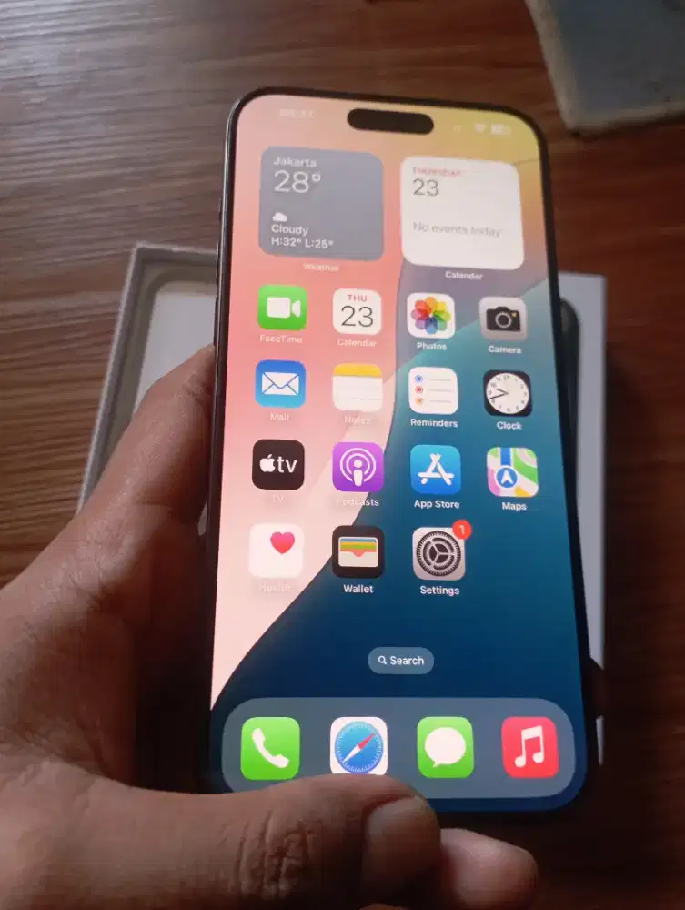 Iphone 15 promax 256 gb resmi indo ID/A normal