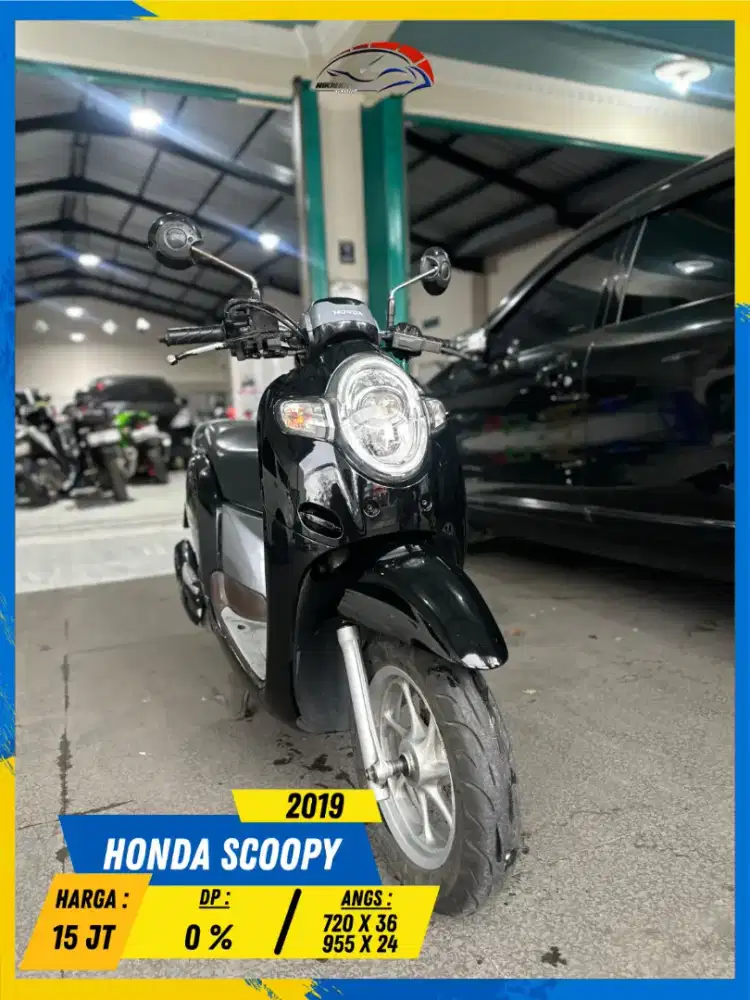 HONDA SCOOPY 2019 PLAT W NEGO SAMPE DEAL HIKMAH MOTOR KEPUH MALANG
