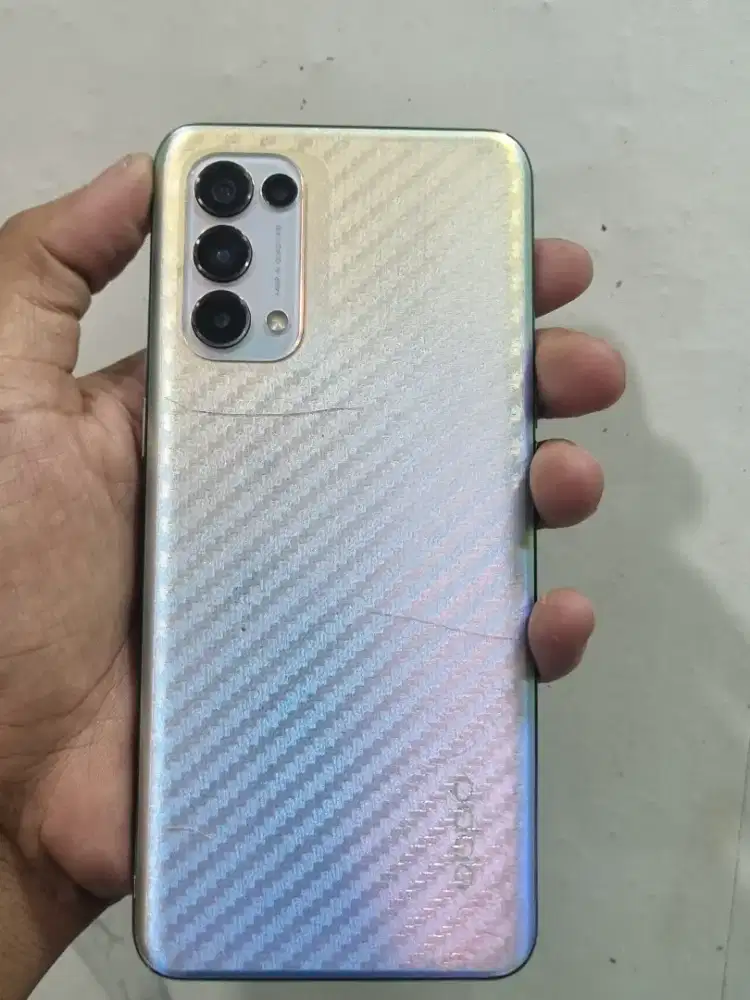 Oppo reno 5 8/128gb fullset casan bukan ori