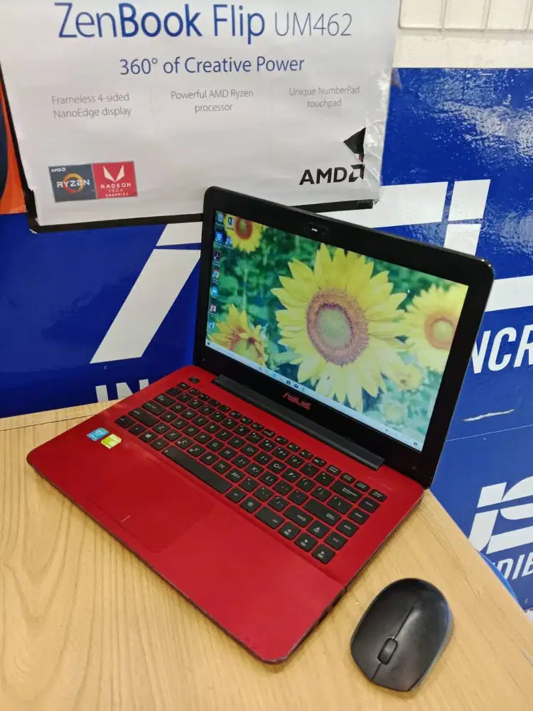 LAPTOP KERJA ASUS A455L CORE i3 RAM 4GB HDD 1000GB SIAP EDITING
