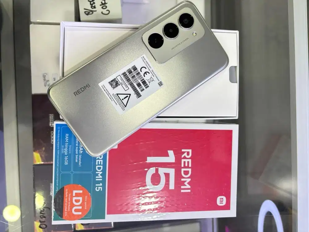 Redmi 15 8/128gb , Snapdragon, Baterai 7000mAh , Kamera 50Mp