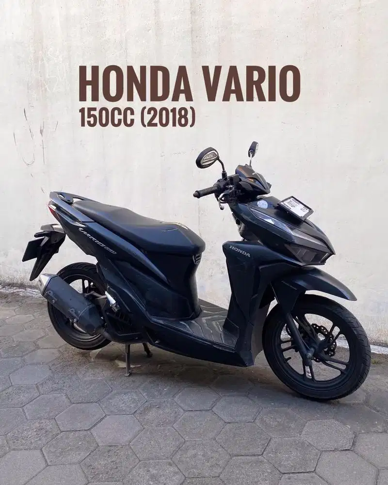 FOR SALE!! Honda Vario 150 Keyless Tahun 2018