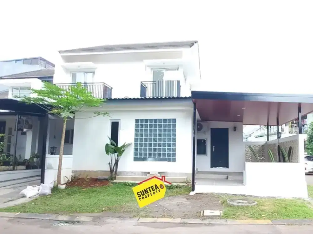 Rumah Luas Siap Huni Ada Taman Strategis di Permata Oriana Bintaro Sektor 9