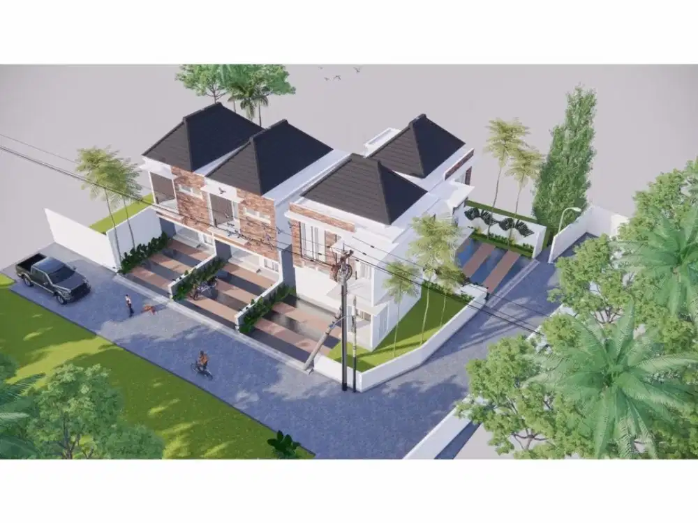Rumah 2 Lantai di Teuku Umar, Dekat Mall Level 21