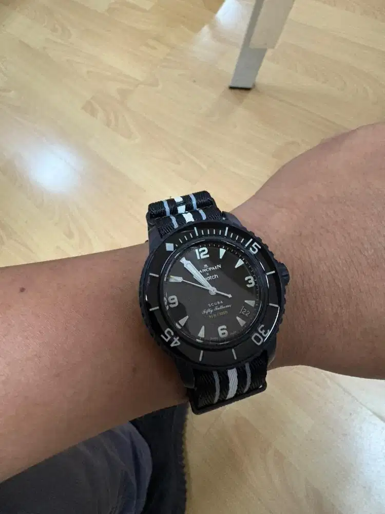 Ocean of storms blancpain swatch