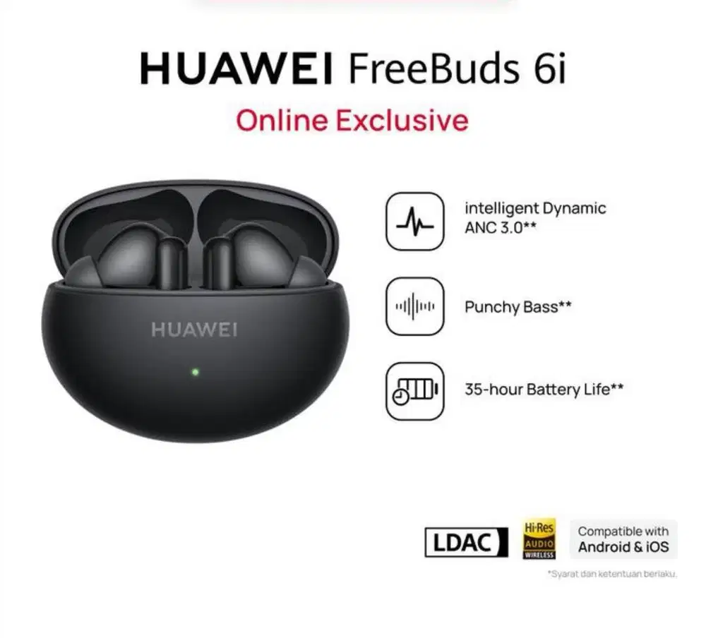 Dijual huawei buds 6i / tws bluetooth