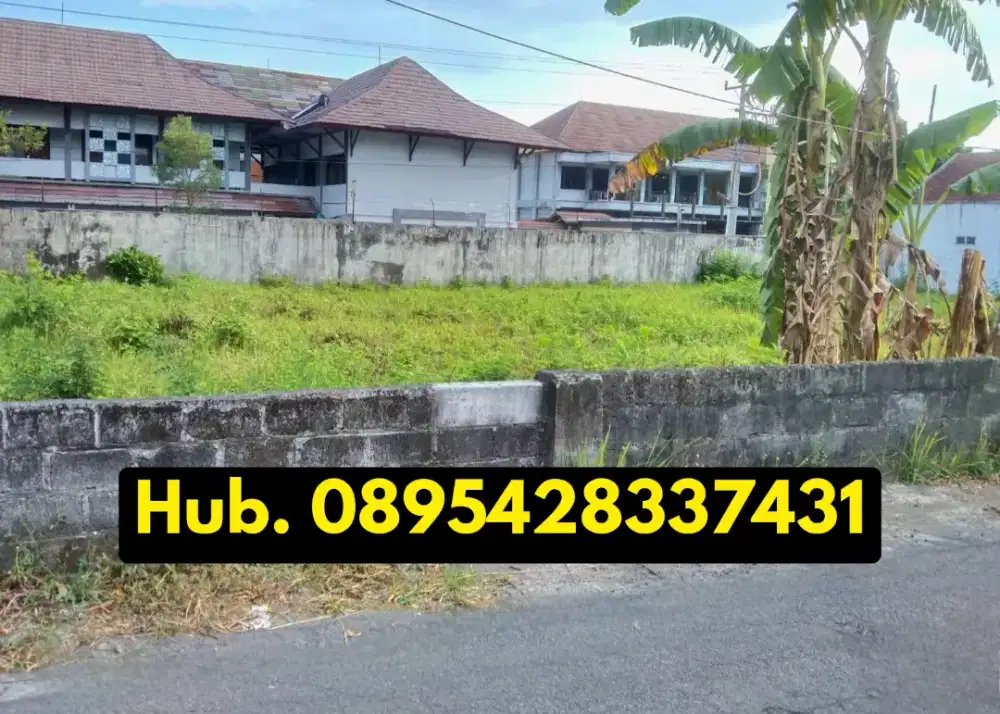 DIJUAL TANAH STRATEGIS SEBELAH KANTOR BALAI DIKLAT KEUANGAN YOGYAKARTA