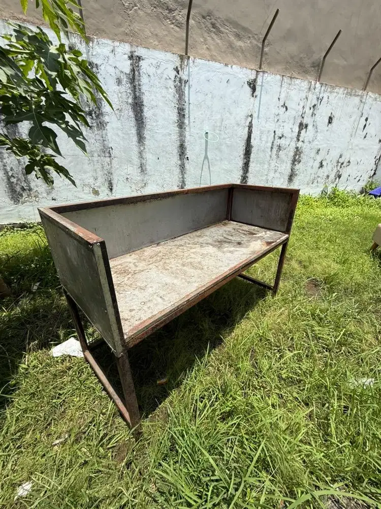 meja kompor besi kokoh
