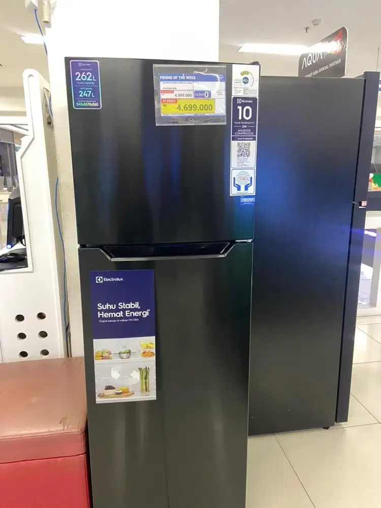 ELECTROLUX 2pintu black