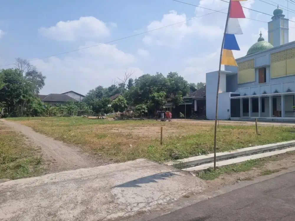 TANAH KAVLING SIAP BANGUN, LUAS DAN MURAH DI KALASAN