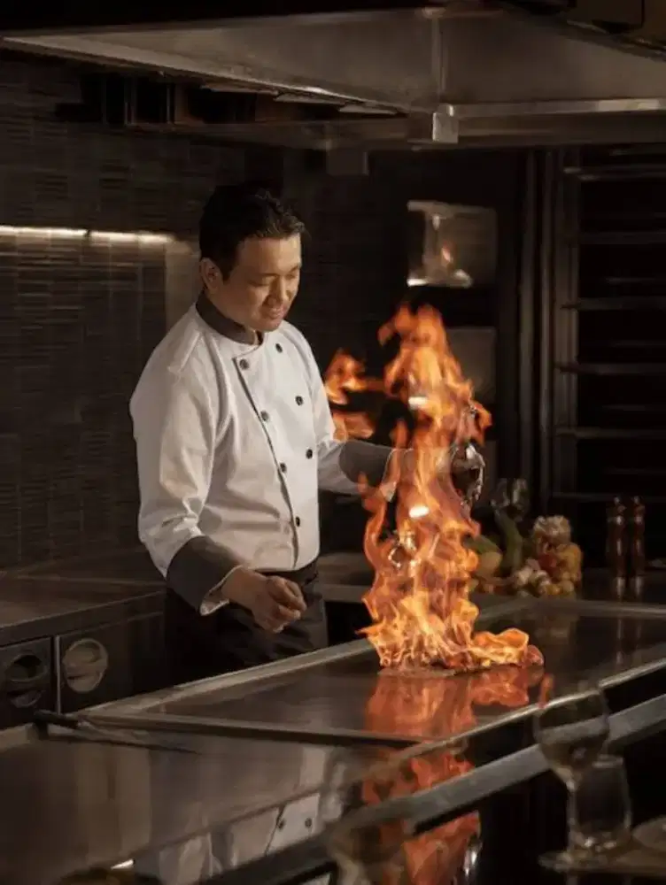 Di cari chef tepanyaki wajib sudah berpengalaman