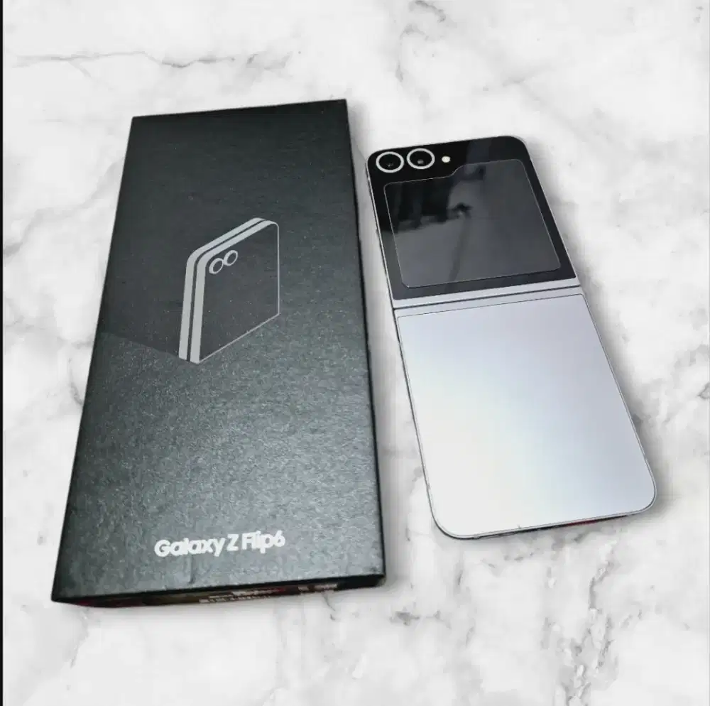 Jual samsung z flip 6 256gb 5g lte second lengkap