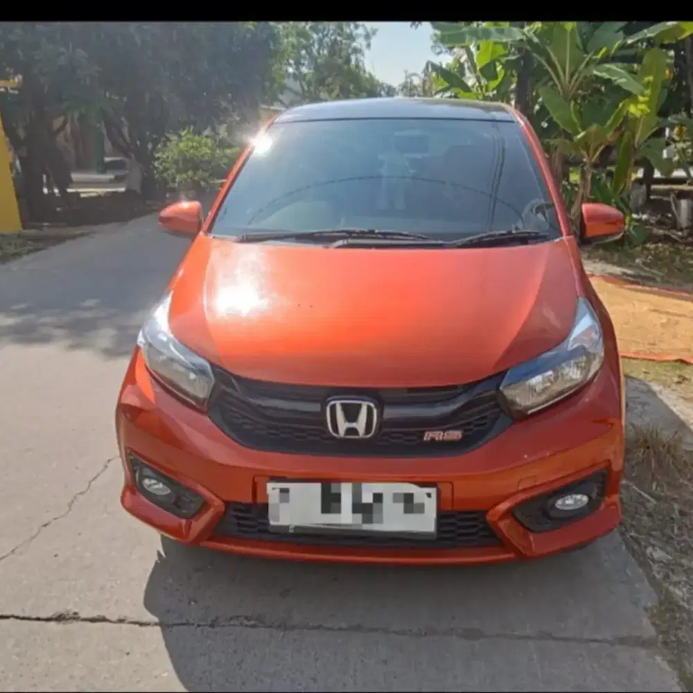 Honda brio rs 2019, km baru 8000