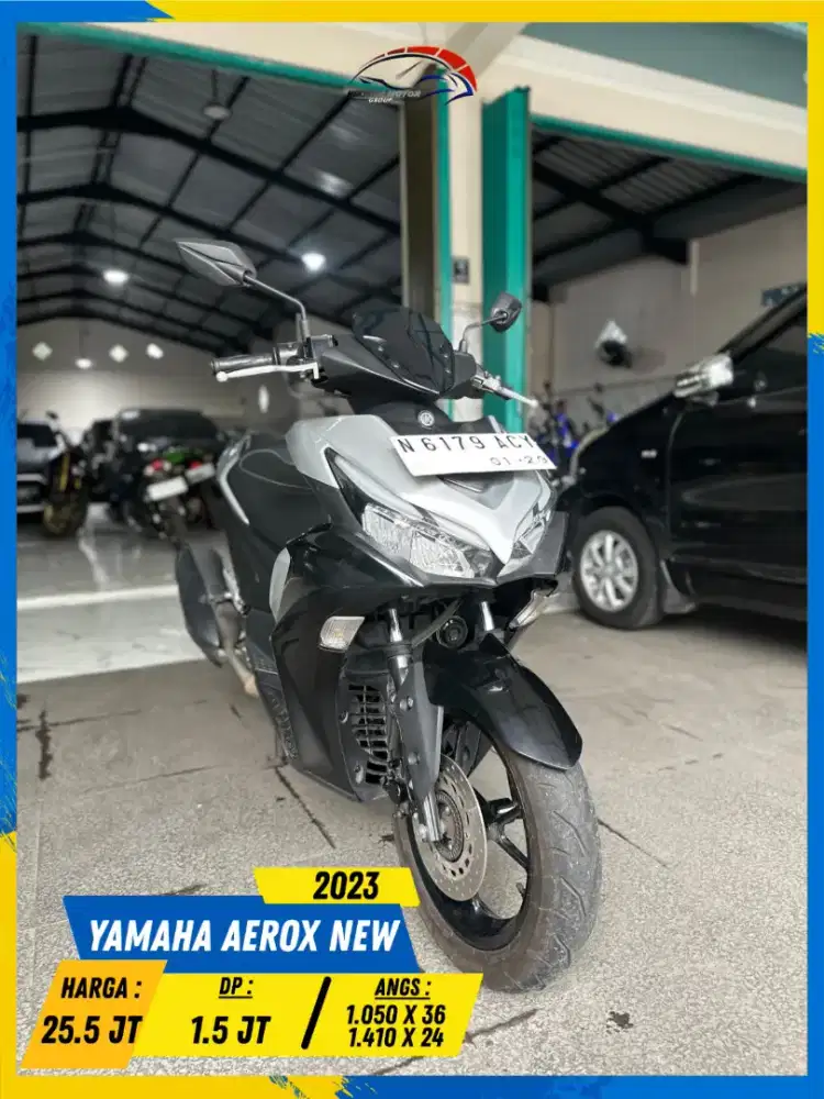YAMAHA AEROX NEW 2023 SIAP GASS LURR HIKMAH MOTOR KEPUH MALANG