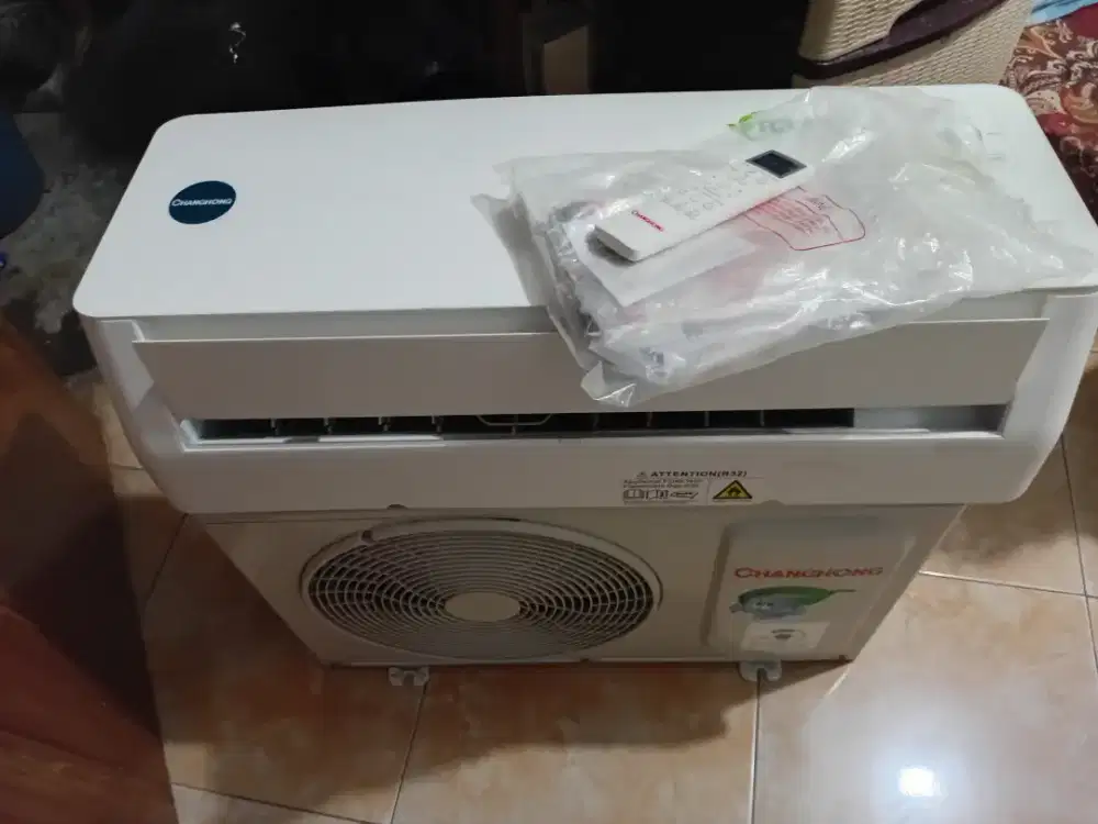 Jual ac changhong 1/2pk R32 normal joss