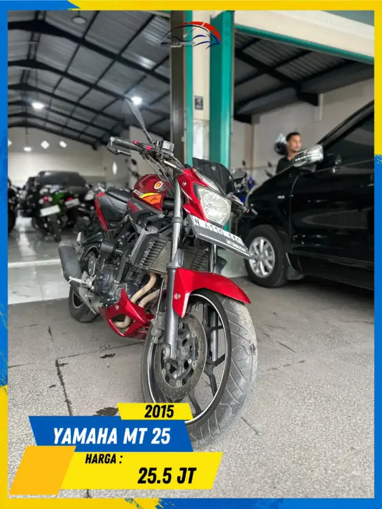 YAMAHA MT 25 2015 SIAP ANGKUT BOSSKU HIKMAH MOTOR KEPUH MALANG