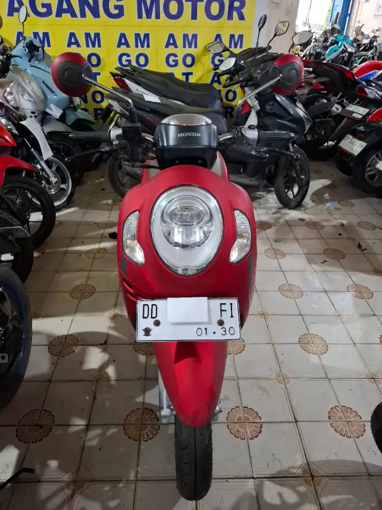 Honda Scoopy keyles 110cc 2023 pemakaian 2025 merah