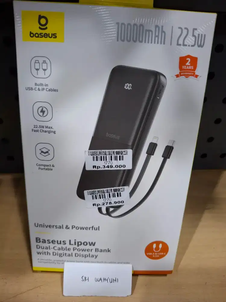 Baseus lipow 20 W Pb 10000 Mah