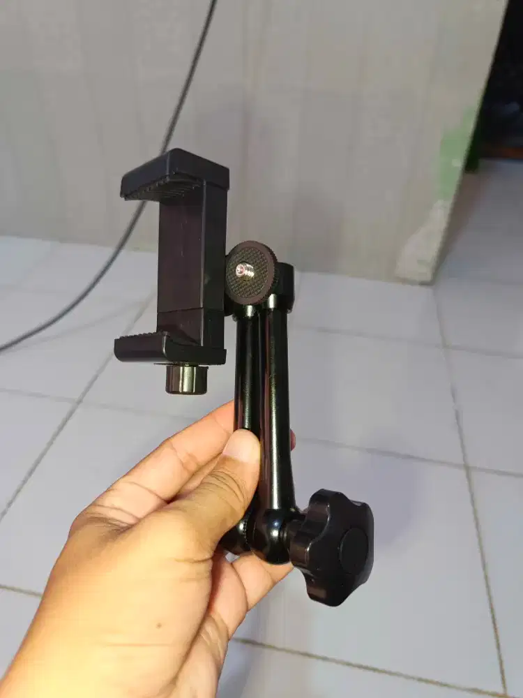 Magic arm ukuran 11 inch + phone holder