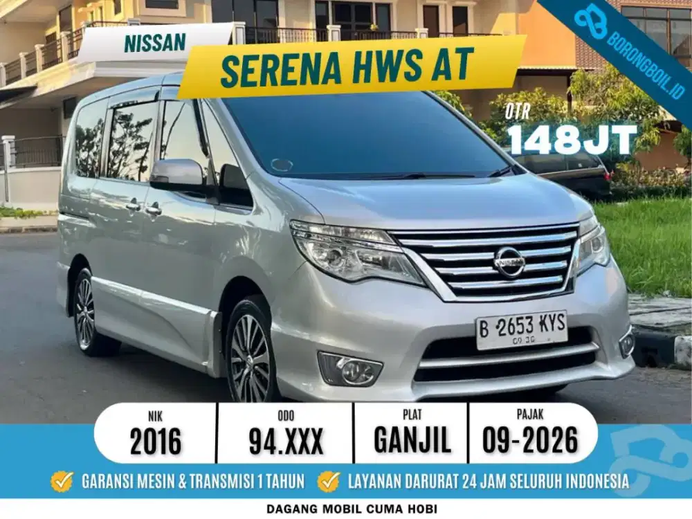 Nissan Serena HWS AT 2016 Tangan Pertama -Dp 5jt