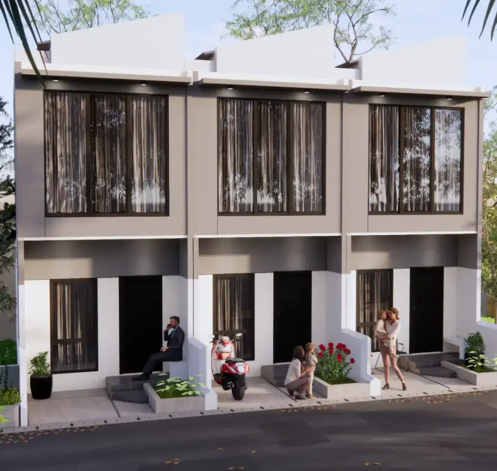 Rumah Bagus 2 lantai di Mangga dua harga terjangkau