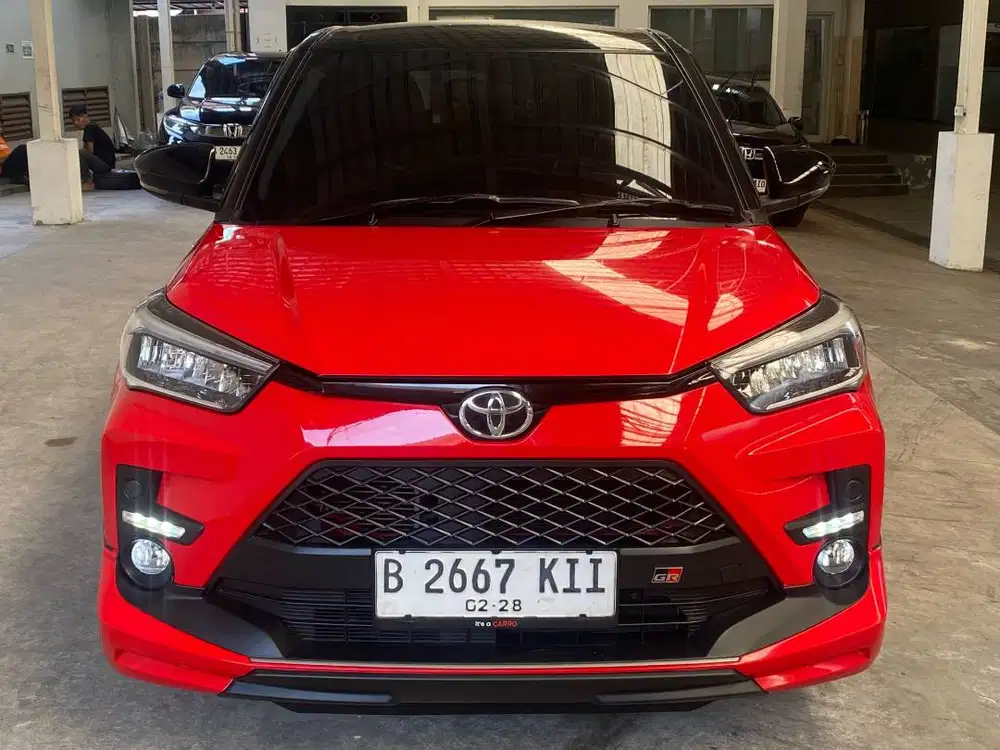 Toyota Raize 1.0T GR Sport AT 2022 Merah PREMIUM B2667KII
