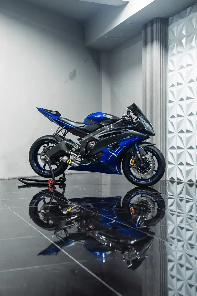 Yamaha R6 2013 Blue Race