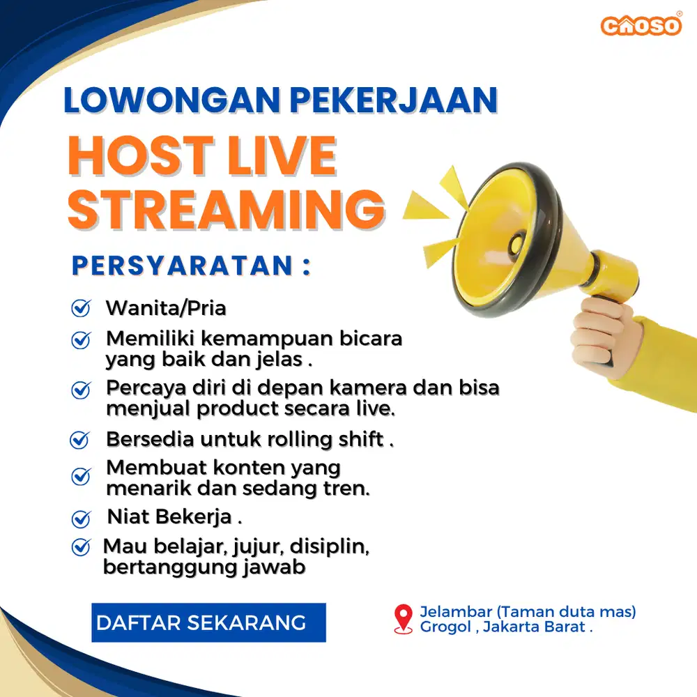 HOST LIVE STREAMING