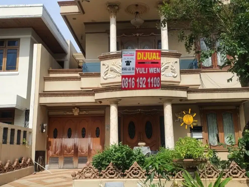 rumah mewah lokasi strategis jalan lebar di sunter jakarta utara