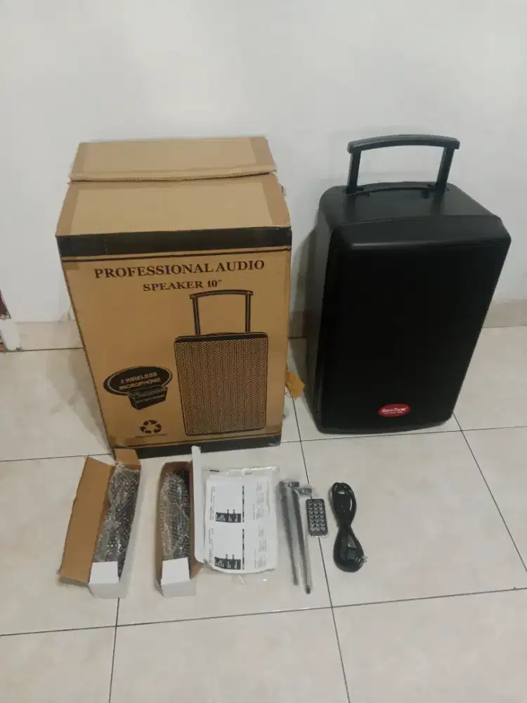Speaker aktif Bluetooth Baretone MAX-10HE, Like New