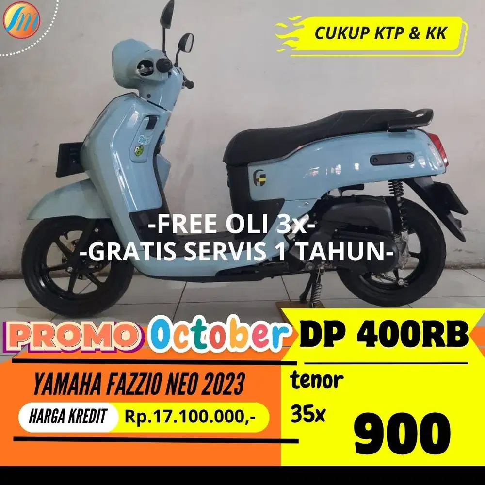 DP 400RIBU YAMAHA FAZZIO NEO 2023 ANGSURAN SANGAT TERJANGKAU