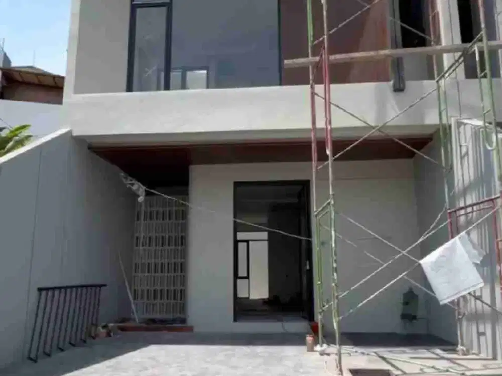 Jual Rumah Baru Klampis Semolo Model Kanso House Surabaya