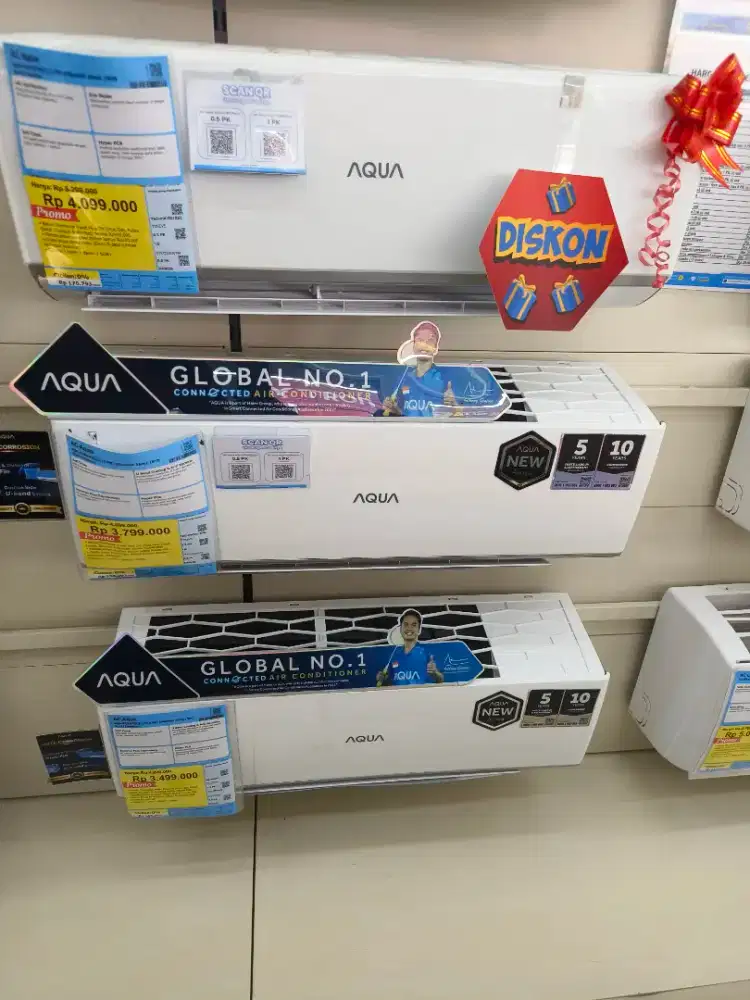 (cicilan Bogor) Promo cicilan AC Aqua di Bogor