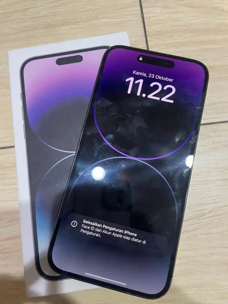 IPHONE 14 PRO MAX 128 GB INTER FULLSET OEM ( DUS OEM )