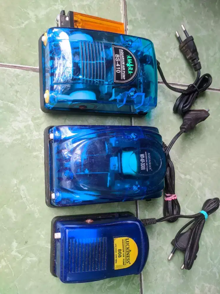 Aerator aquarium bekas normal