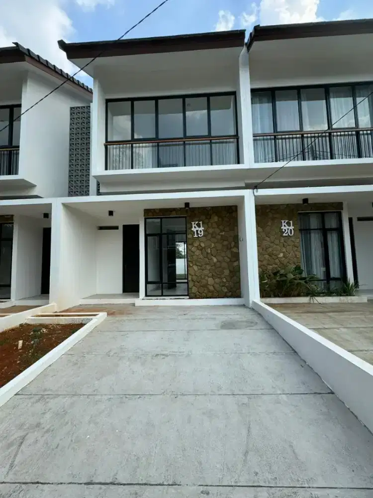 Dijual atau dikontrakan Perumahan Cluster Aruna Depok Murah