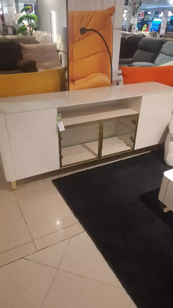 CHLOE HIGH TV STAND KHAKI (U/K)