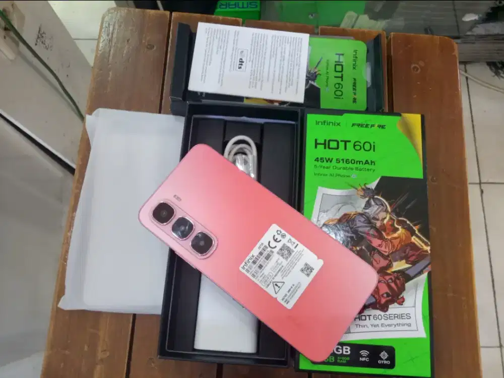 Infinix hot 60i 8+8/256 like new