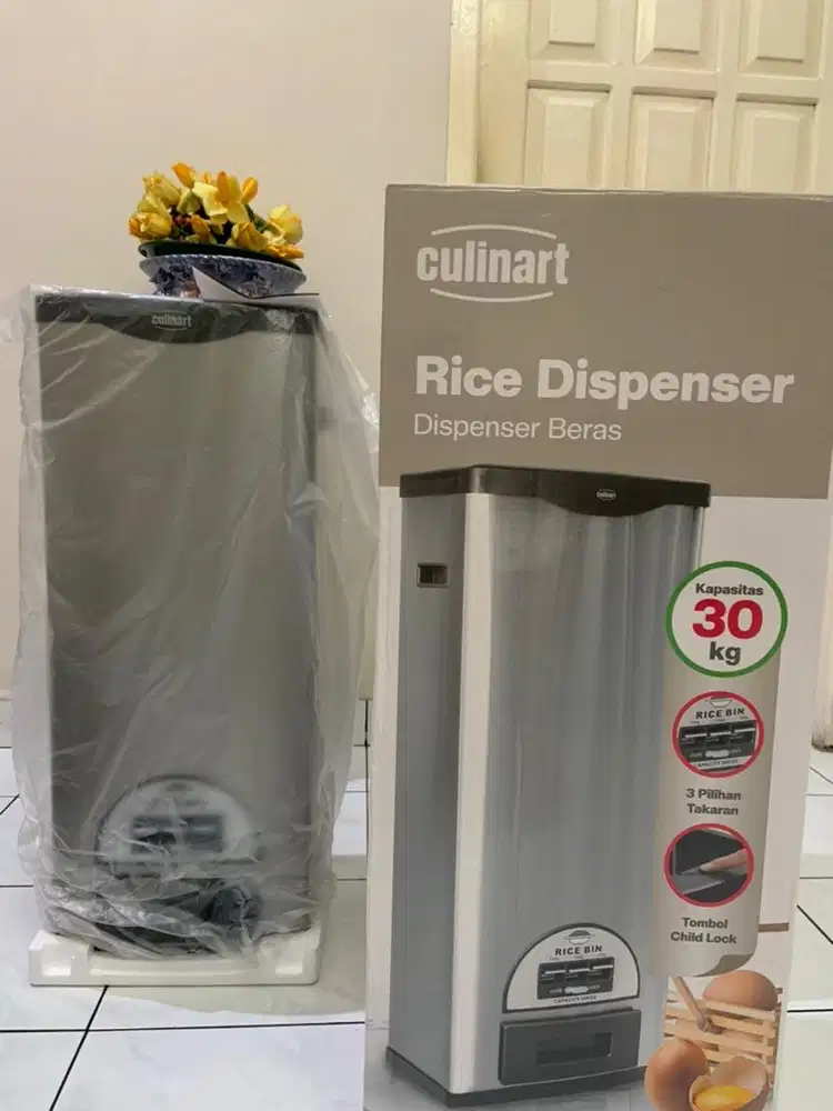 ( Rare ) Culinart Rice Dispenser Stainless Steel