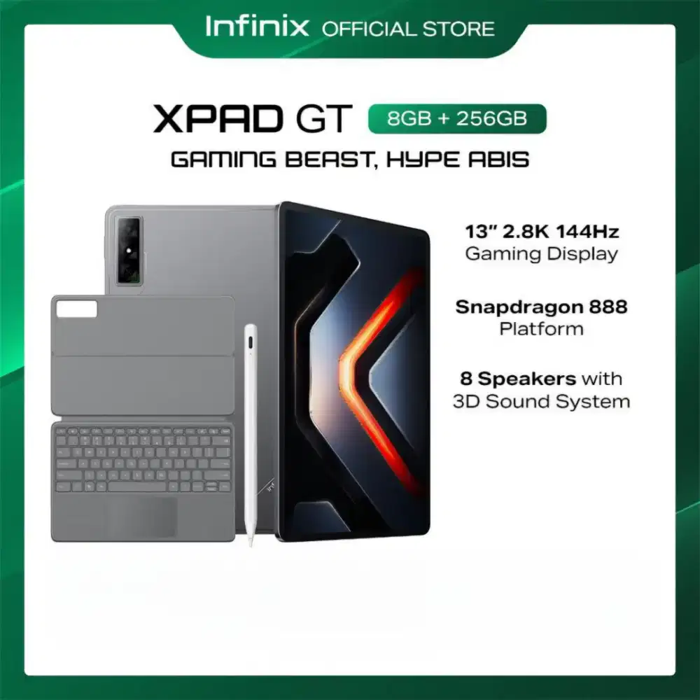Kredit Tablet Xpad GT 256Gb Bunga 0% dan Free admin