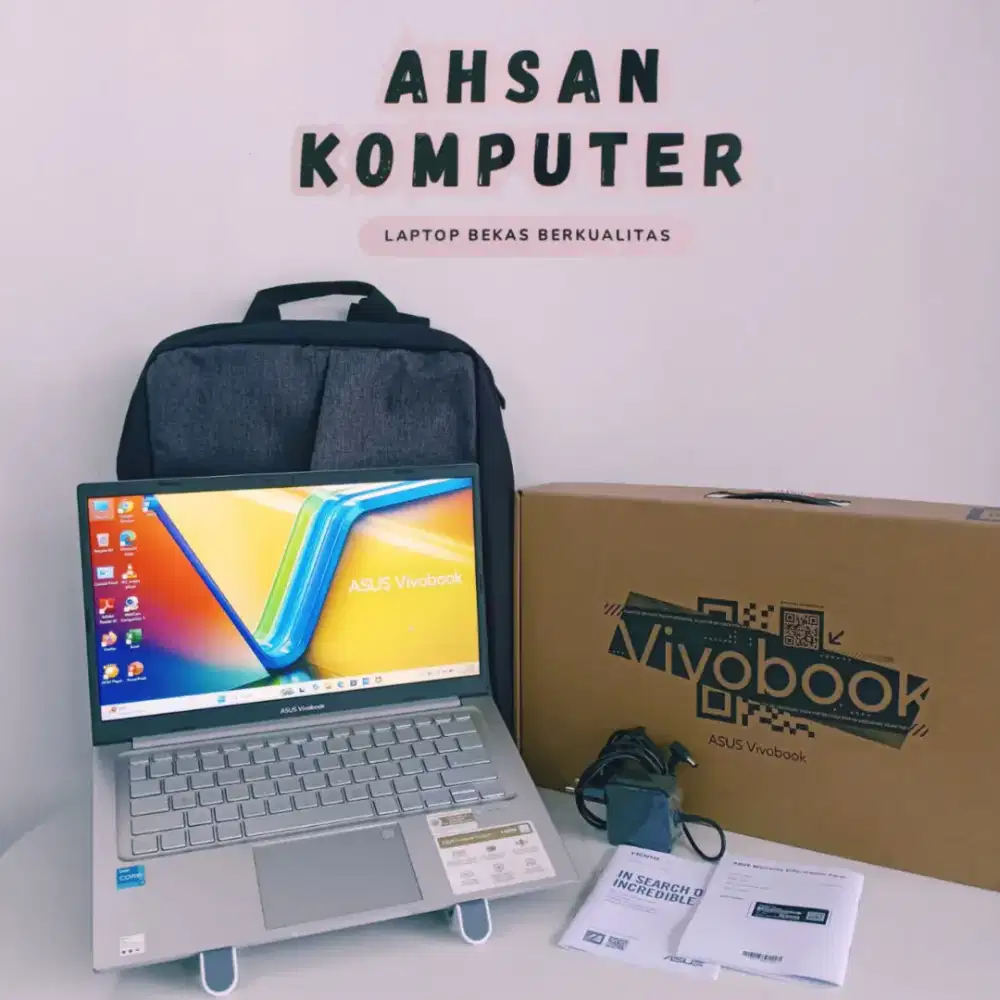 ASUS VIVOBOOK A1404VA CORE i3-1315U 8GB 512GB 14 FHD BACKLIT SILVER