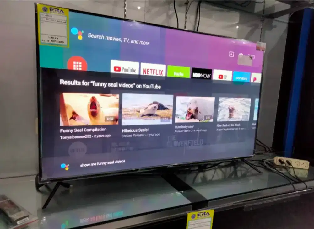 KREDIT SMART ANDROID TV AQUA 50 INCH – 4K FHD