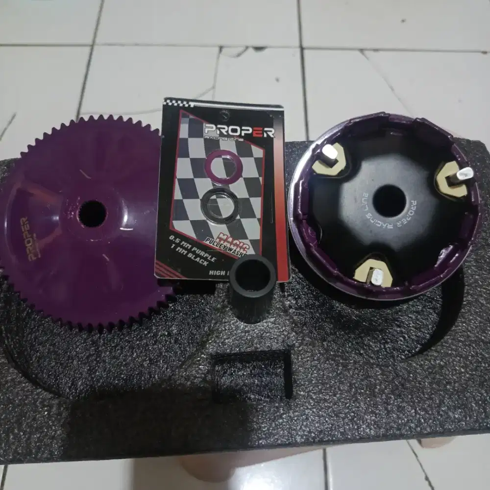 Pulley proper racing line