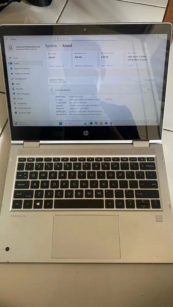 Laptop HP PROBOOK 435 G7 3in1