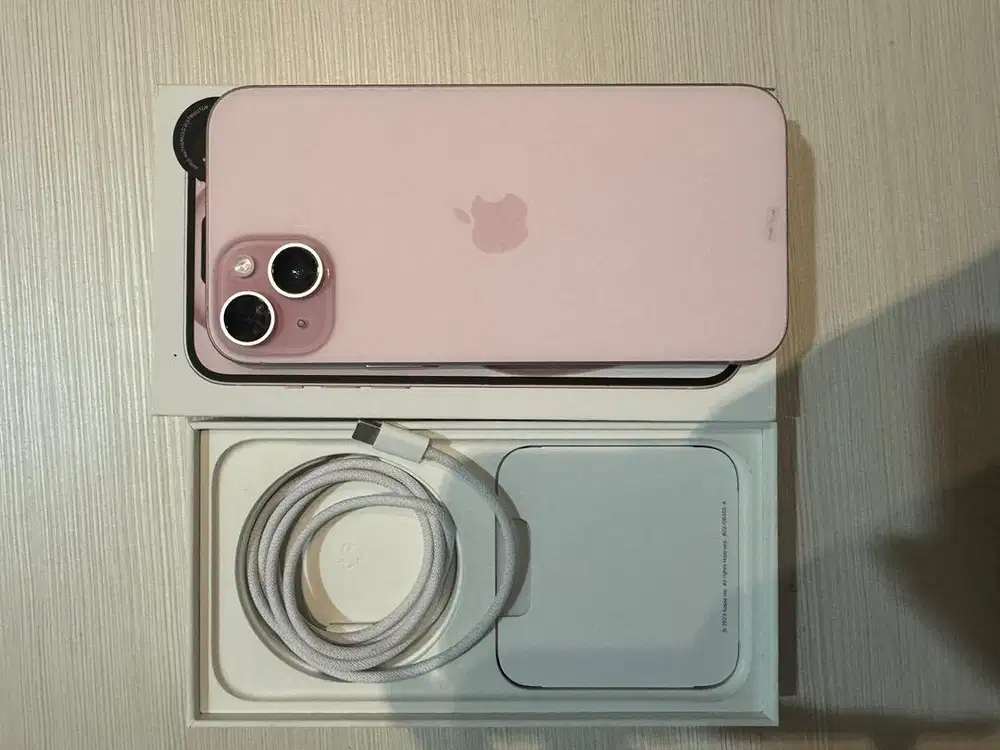JUAL IPHONE 15 PLUS 256GB PINKY CANTIK MURAH BU BANGETTT