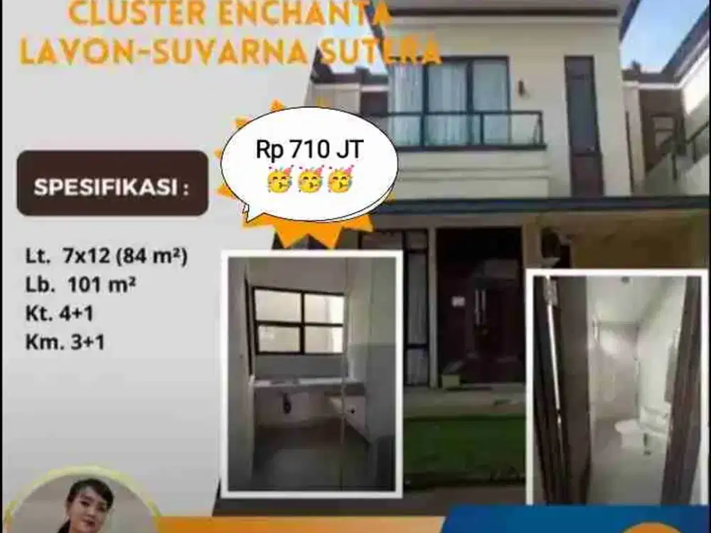 Murah Banget Enchanta Type C Lt. 84/101 Lavon Suvarna Cikupa Tangerang