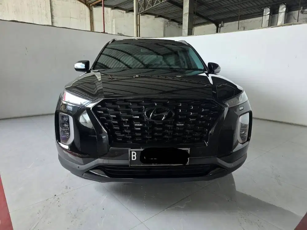 Hyundai Palisade Signature 2.2 disel AT ( Matic ) 2021 Hitam Km 68rban