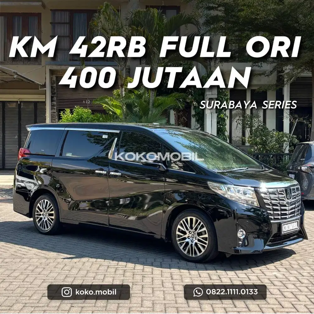 [KM 42RB] TOYOTA ALPHARD 2.5 G AT 2016