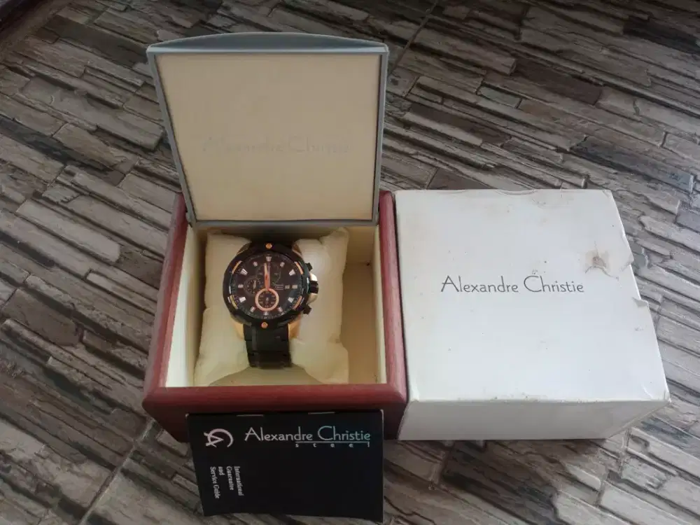 jam tangan alexandre christie