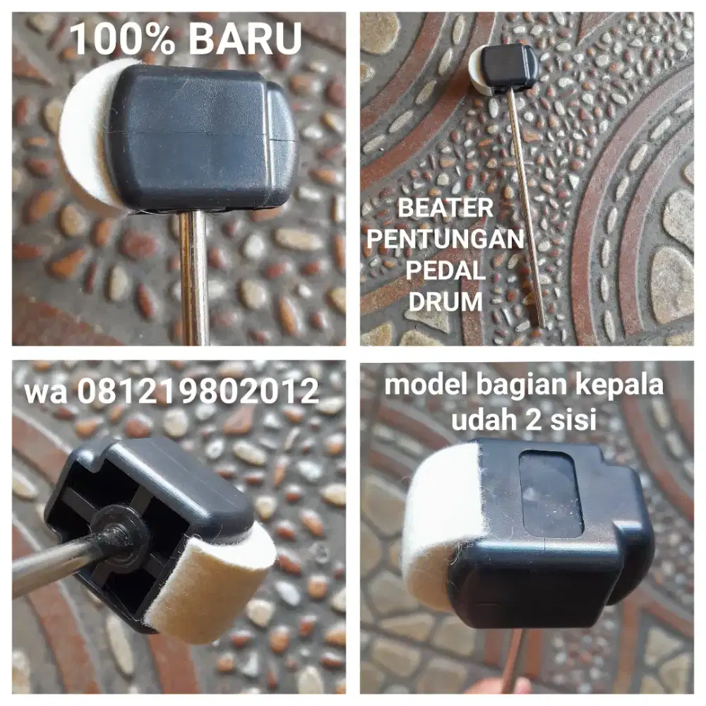 100%br TERJUAL 168 pcs DI SHOPE BEATER PEDAL DRUM
